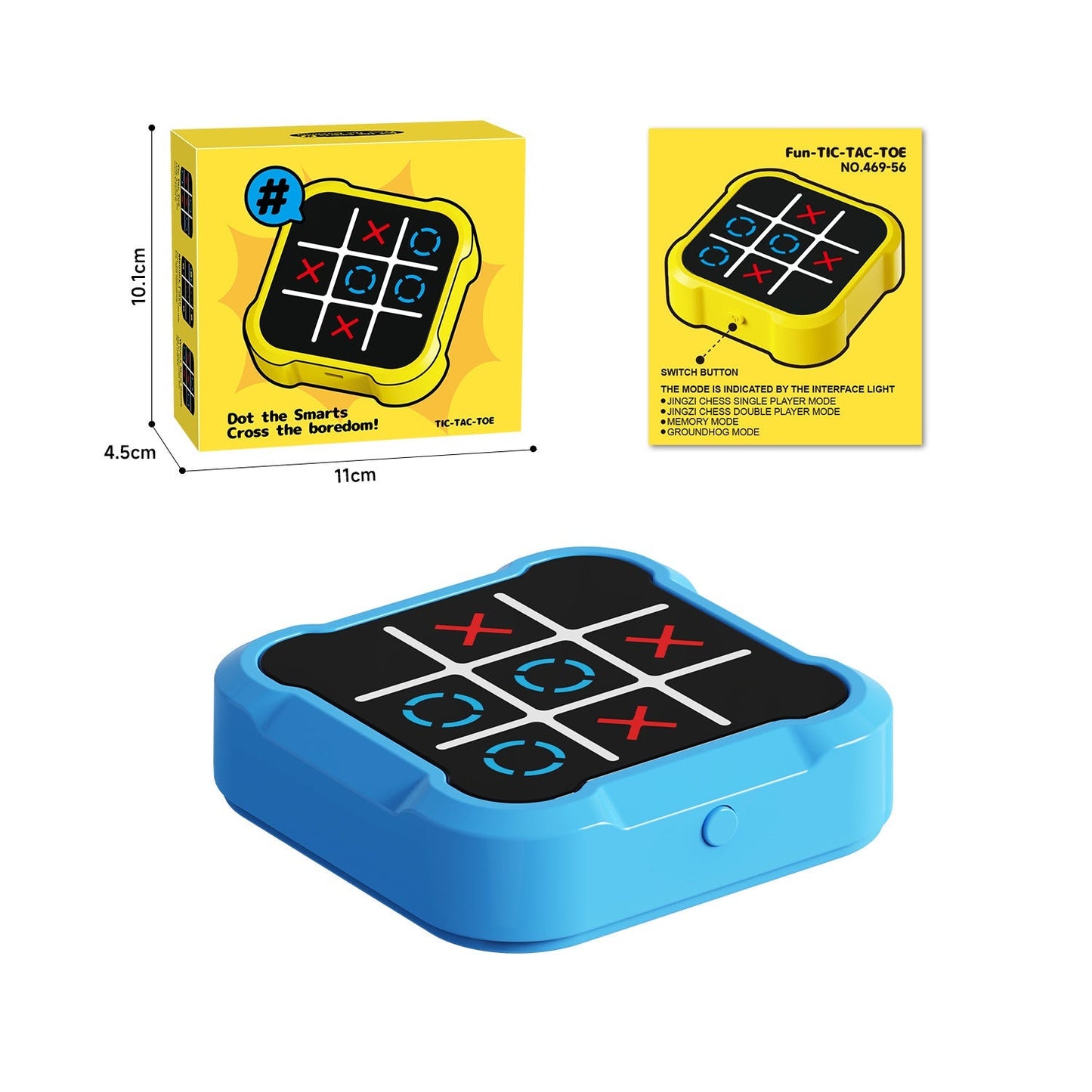 GameMaster™ Tic-Tac-Toe 2.0 – The Classic, But Smarter & More Exciting