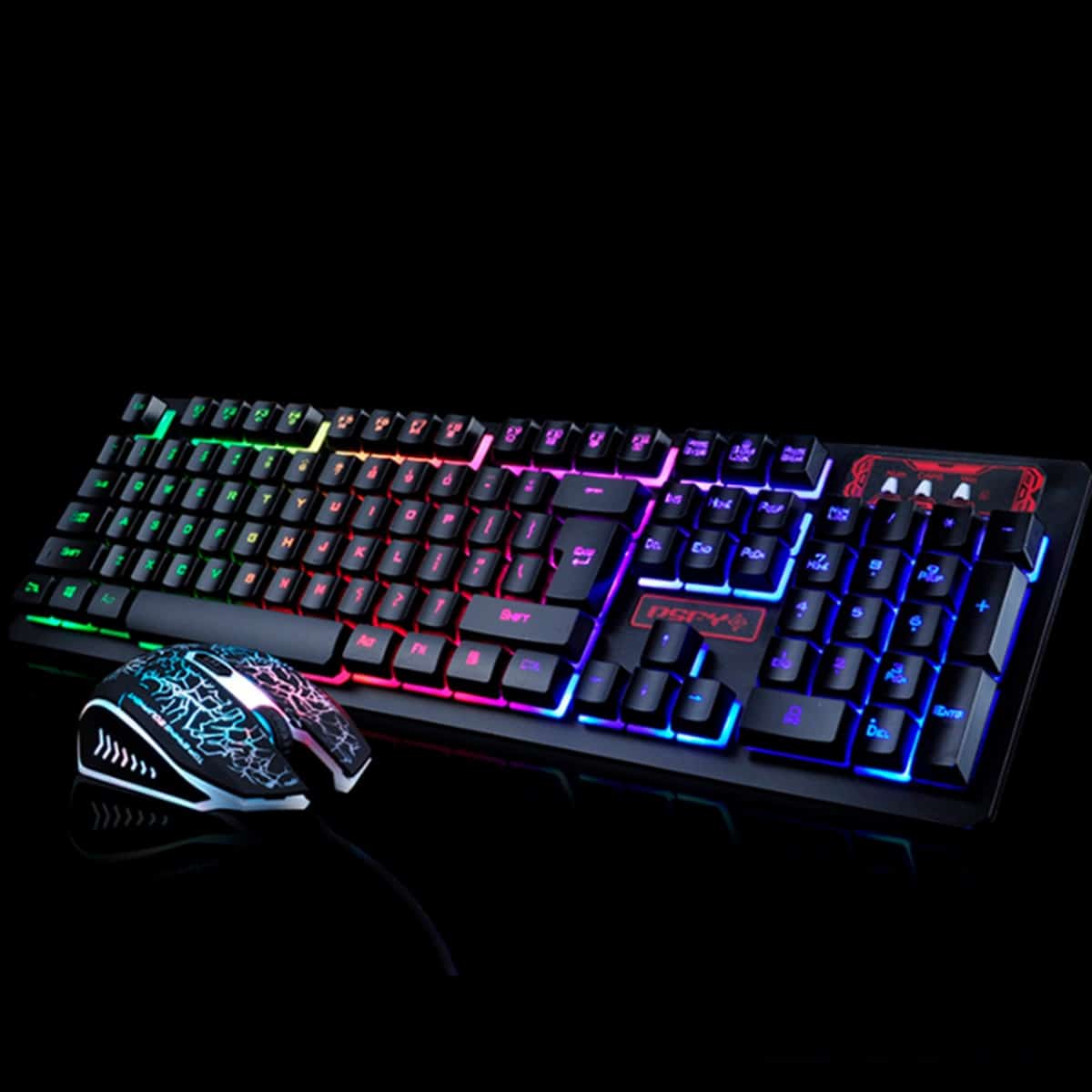 Gaming Keyboard & Mouse with LED Backlight