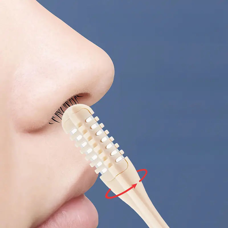 GentleGroom | Nose Hair Trimmer 360° Rotating Function for Painless & Portable Use