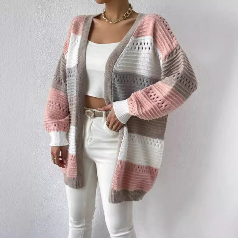 Image of Georgia | Women's Oversized Open Front Cardigan
