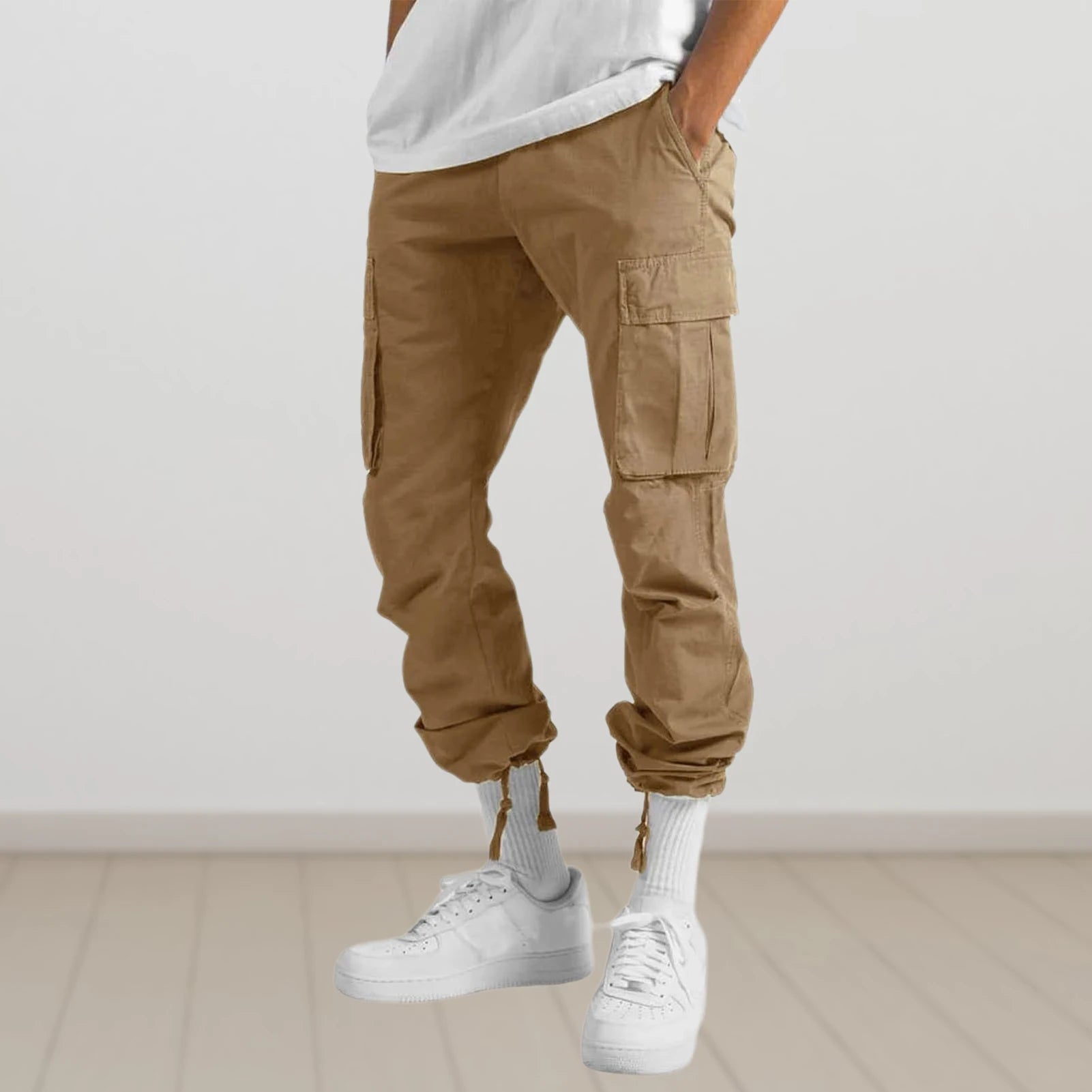 Gerald | Men's Relaxed Fit Cargo Trousers - Image 1