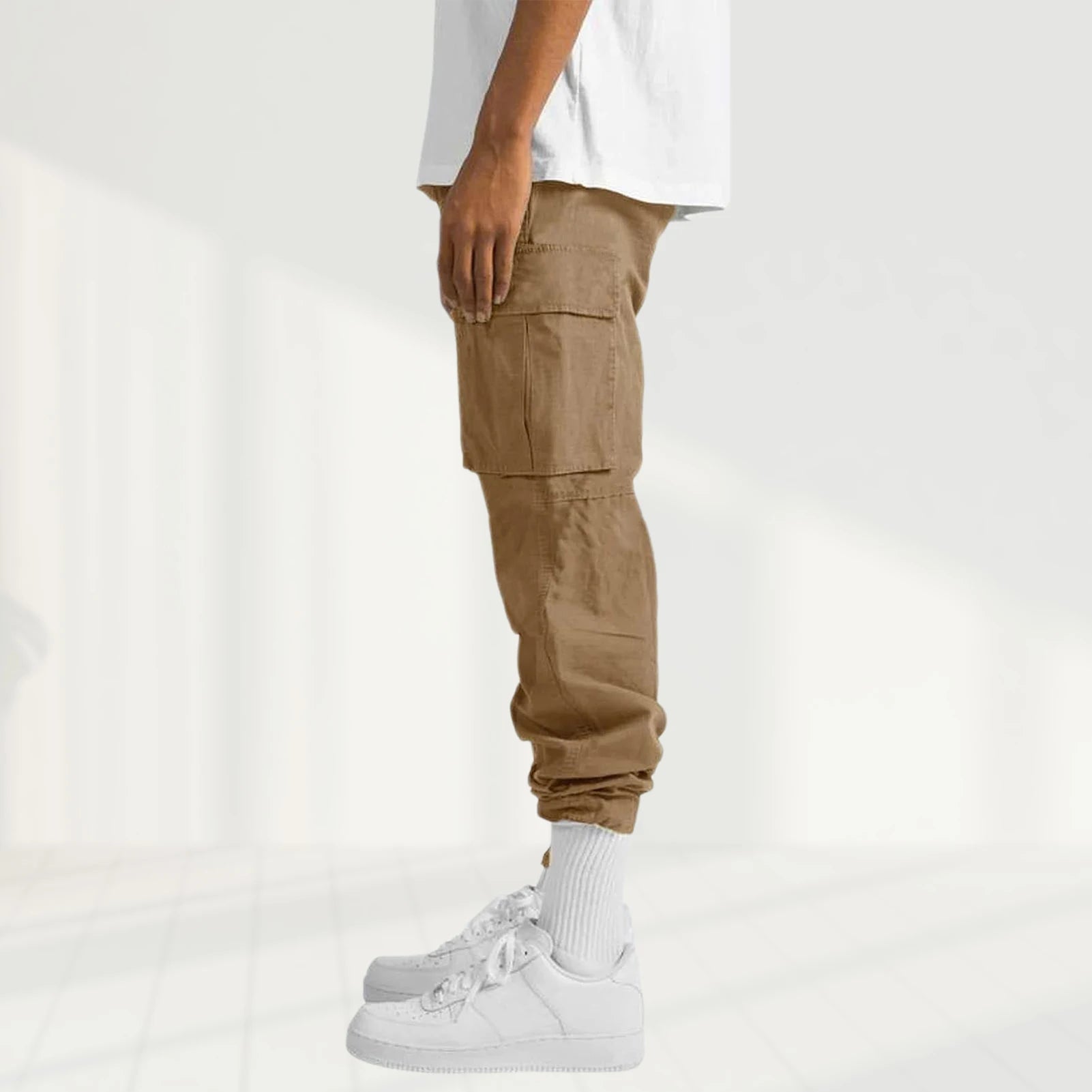 Gerald | Men's Relaxed Fit Cargo Trousers - Image 2