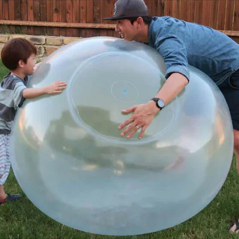 Giant Bubble Ball for Outdoor Fun - Durable and Flexible