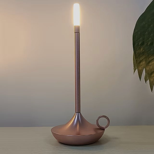 Giavi Candle - Elegant, Modern Candle with Adjustable Lighting and USB Charging