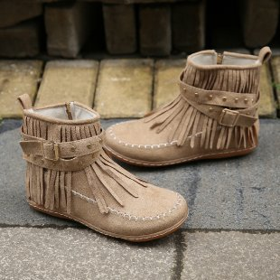 Image of Gina | Women's Fringe Buckle Ankle Boots