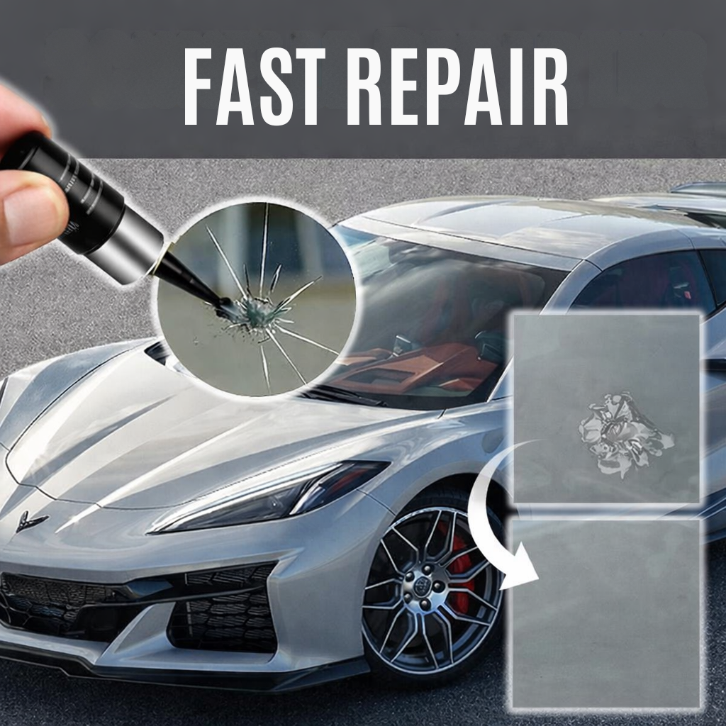 Glass Repair | Windshield Repair Kit | Seal Almost Invisibly | GlassGuard