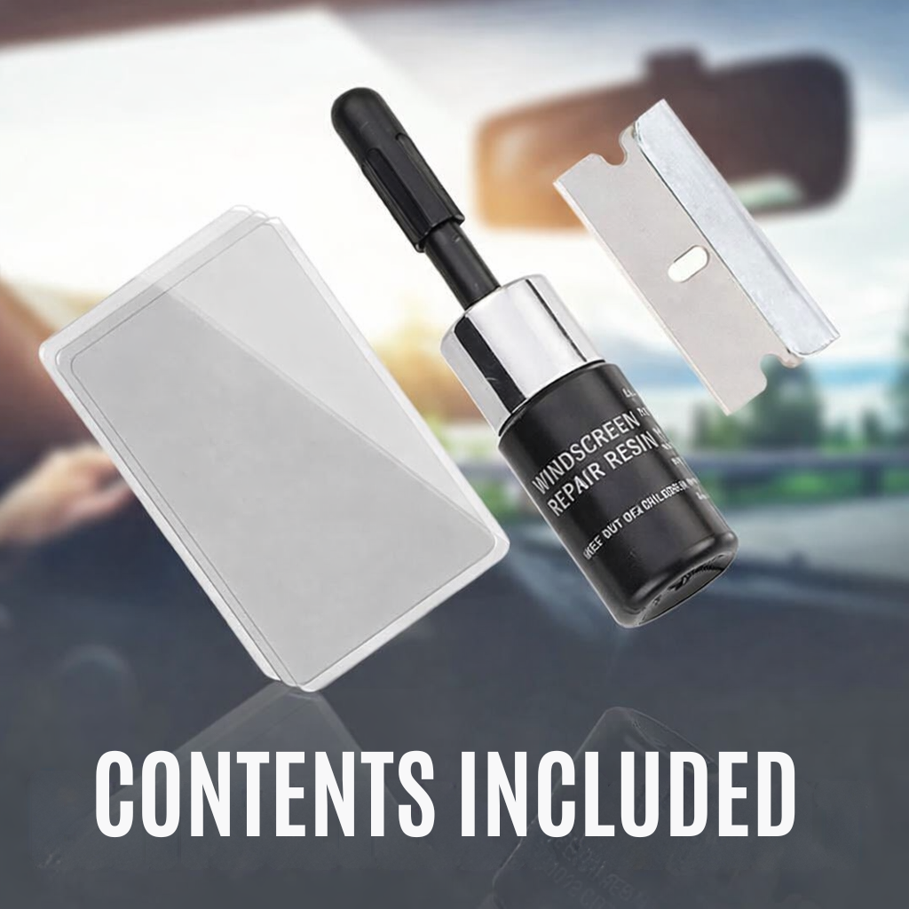 Glass Repair | Windshield Repair Kit | Seal Almost Invisibly | GlassGuard
