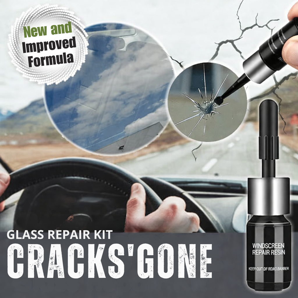 Glass Repair | Windshield Repair Kit | Seal Almost Invisibly | GlassGuard