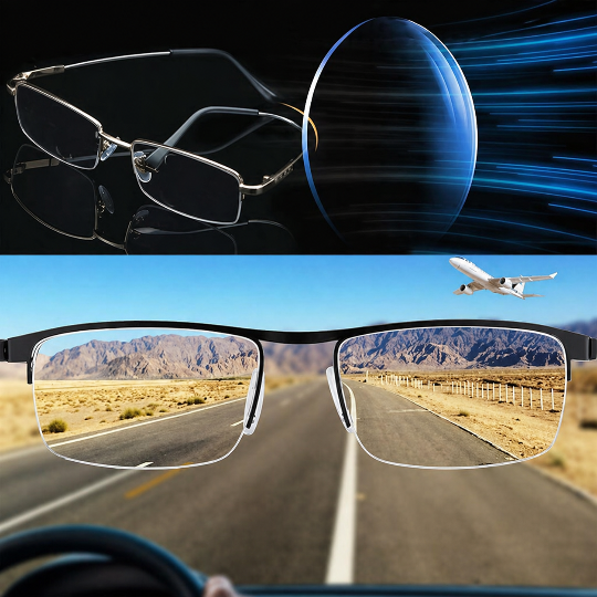 Glasses for Clear Vision with Automatic Adjustment
