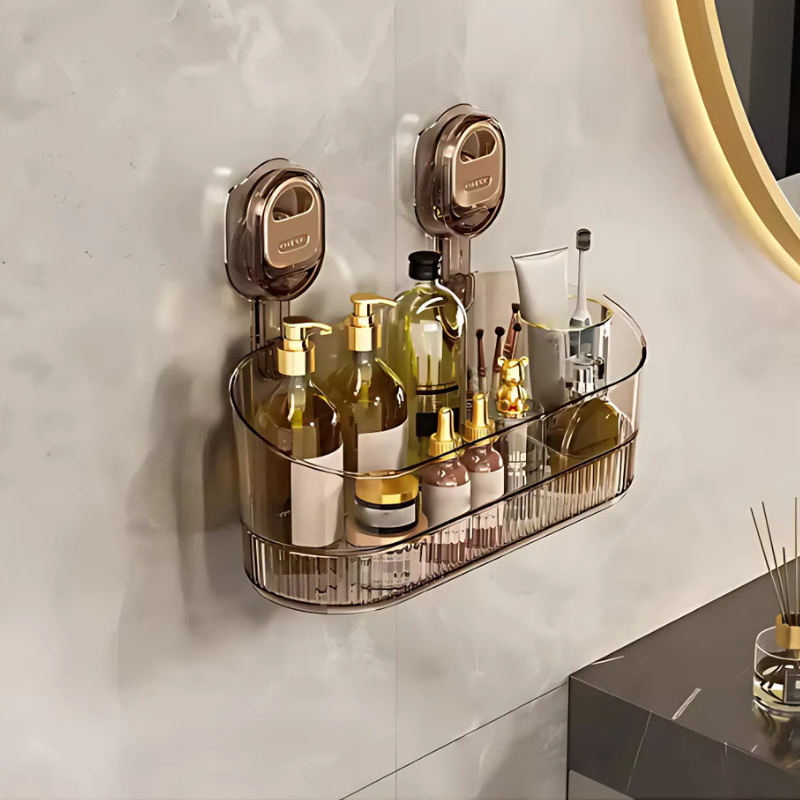 GlideHold® Organizer Rack: Organizer Storage Rack with Drain Hole
