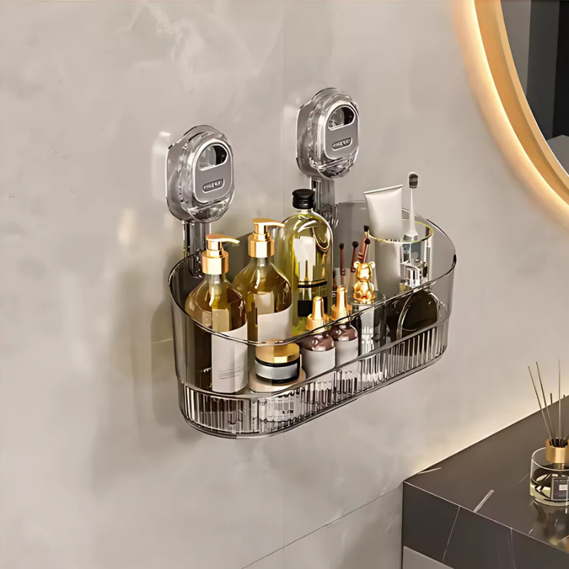 GlideHold® Organizer Rack: Organizer Storage Rack with Drain Hole