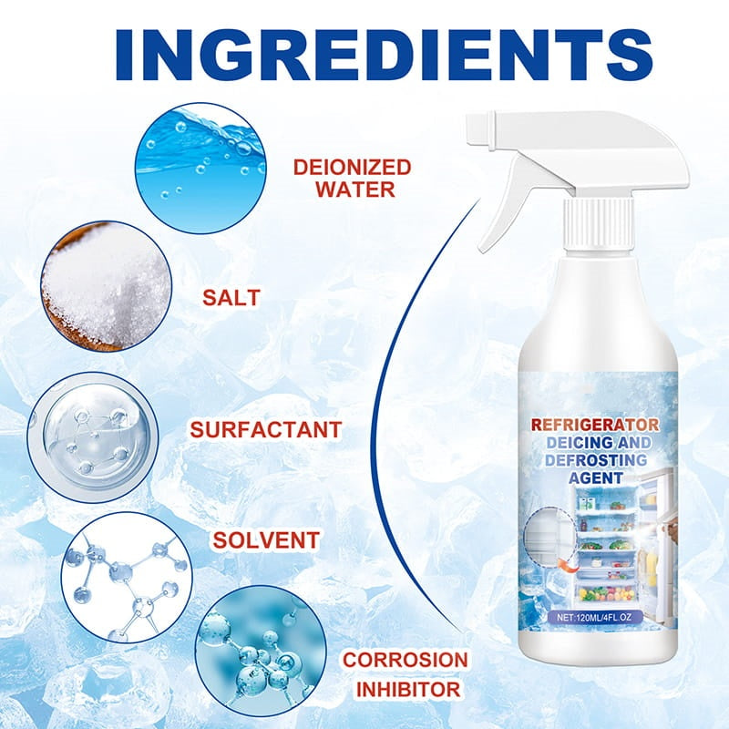 Globetrek° Defrosting Spray: Safe and Effective Refrigerator Defrosting Spray