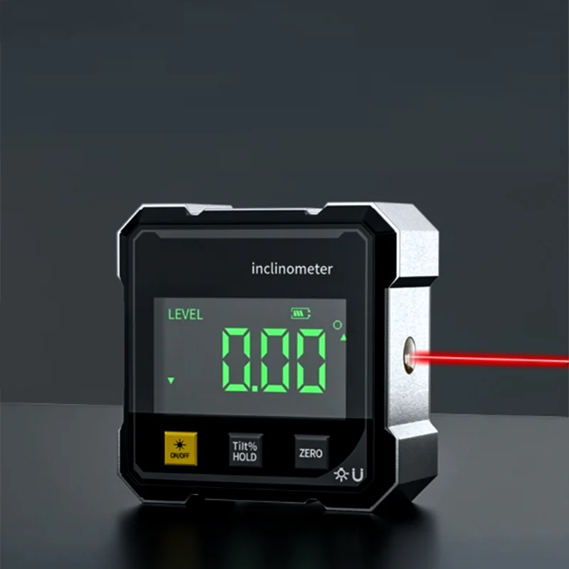 Globetrek° Digital Inclinometer: Digital Magnetic Side Laser Level