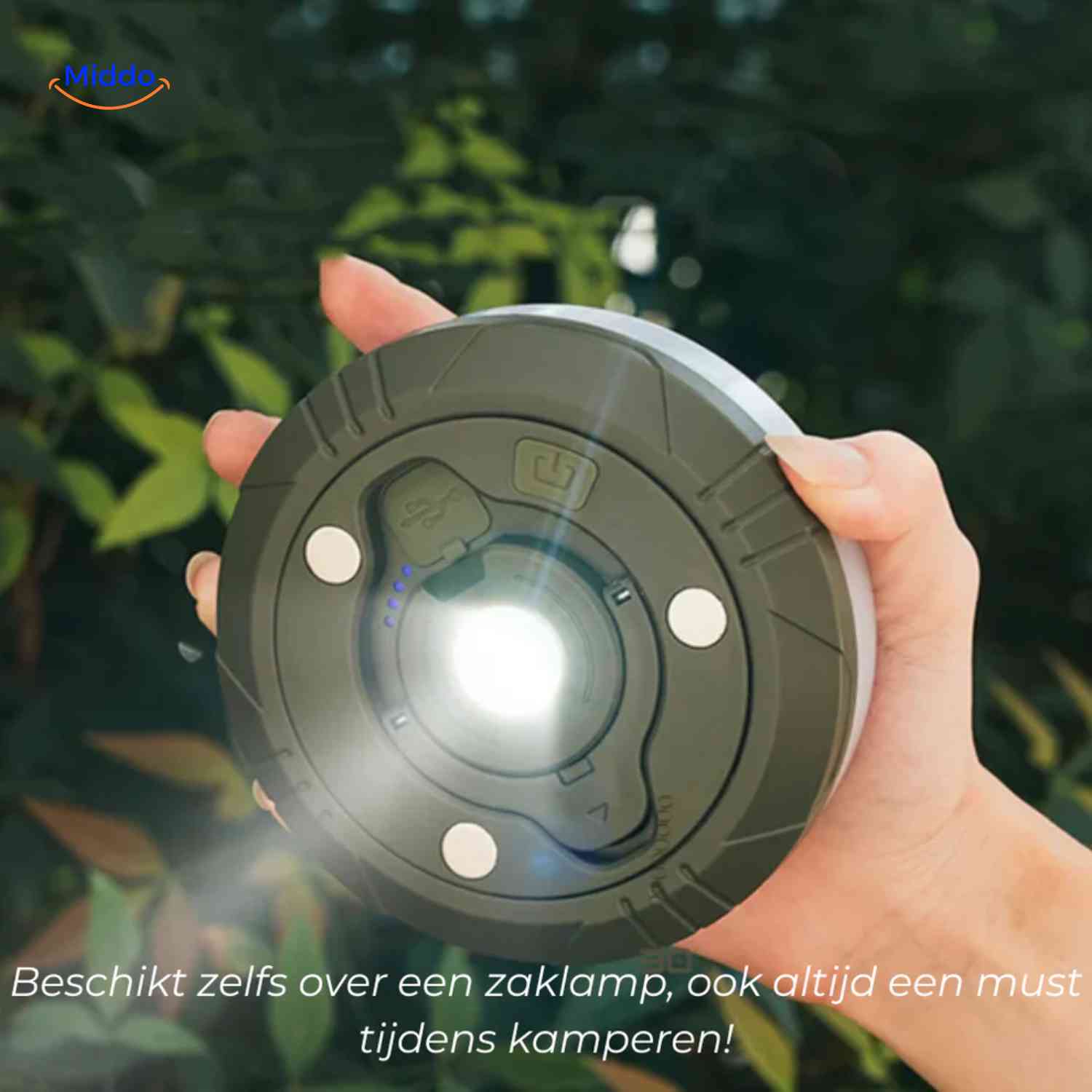 GlowMate™ Lamp | Ambient Light, String Light, and Power Bank for Outdoors