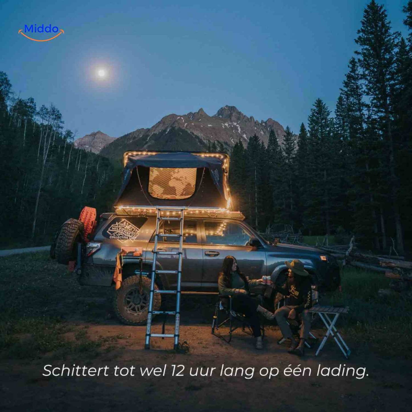 GlowMate™ Lamp | Ambient Light, String Light, and Power Bank for Outdoors