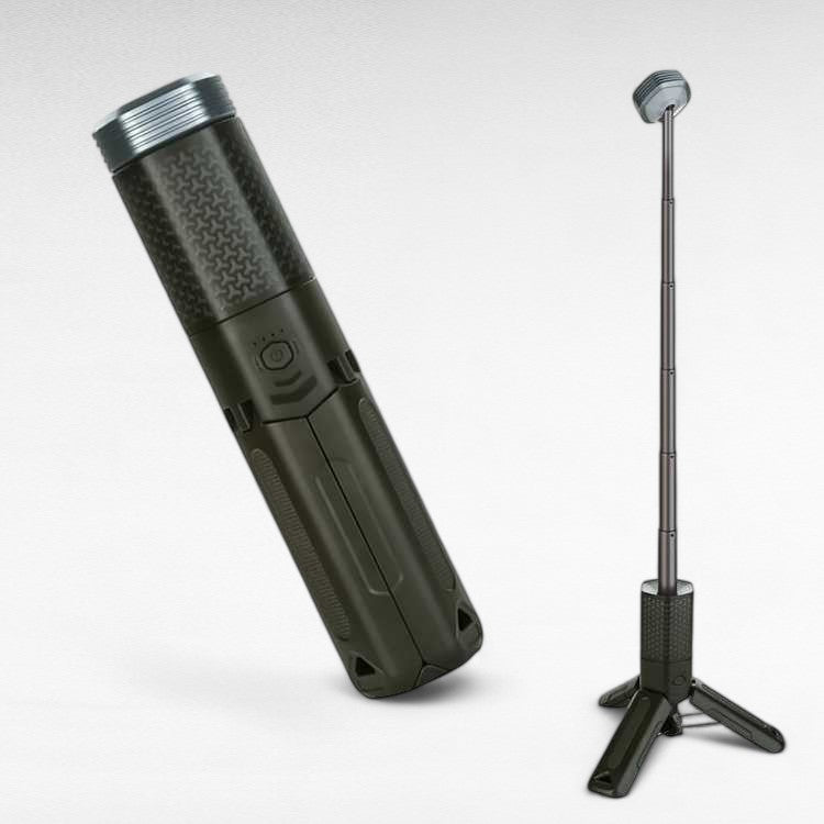 GlowMax Extendable Camping Tripod Lantern with Adjustable Light