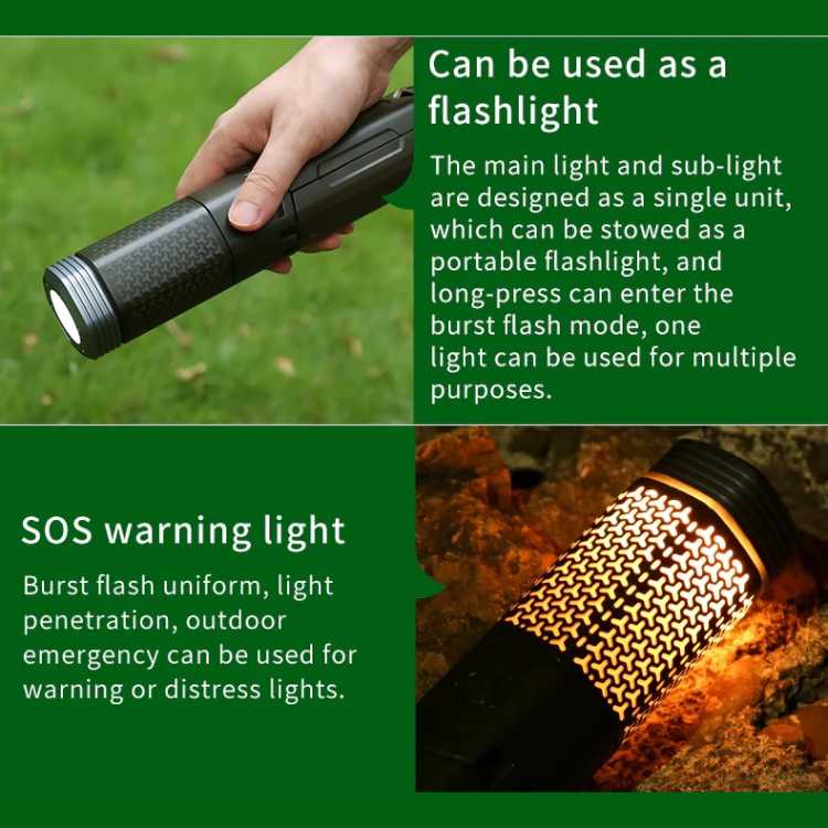 GlowMax Extendable Camping Tripod Lantern with Adjustable Light