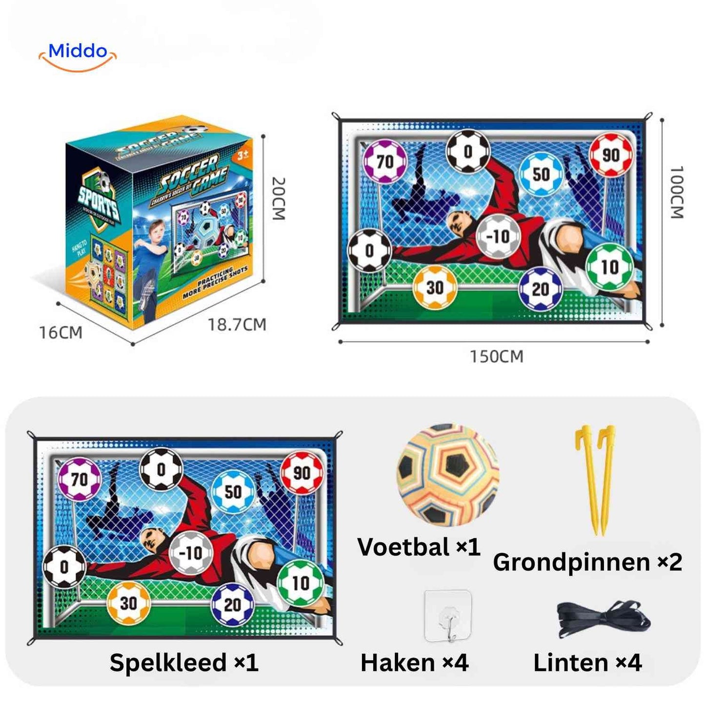 GoalPlay™ Game | Soccer Shooting Game, Hit the Targets and Have Fun for Kids