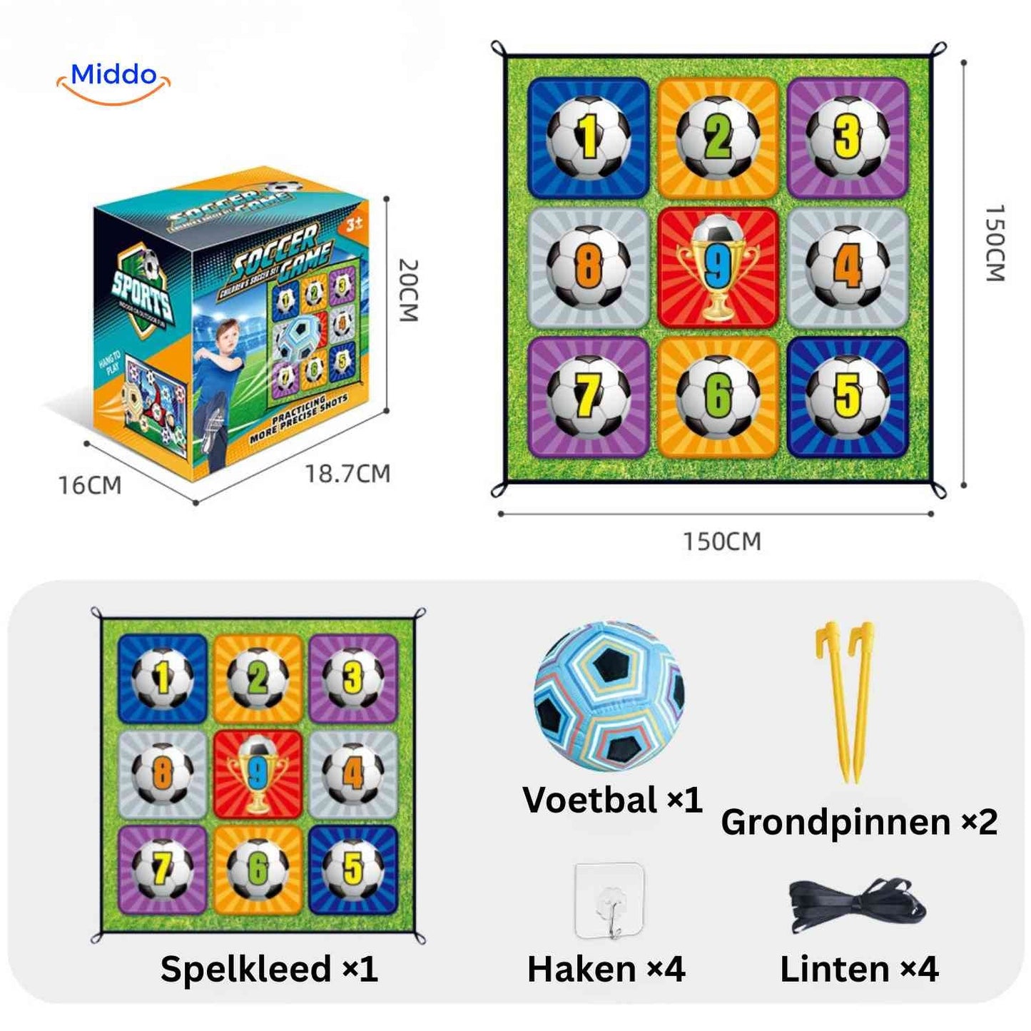 GoalPlay™ Game | Soccer Shooting Game, Hit the Targets and Have Fun for Kids