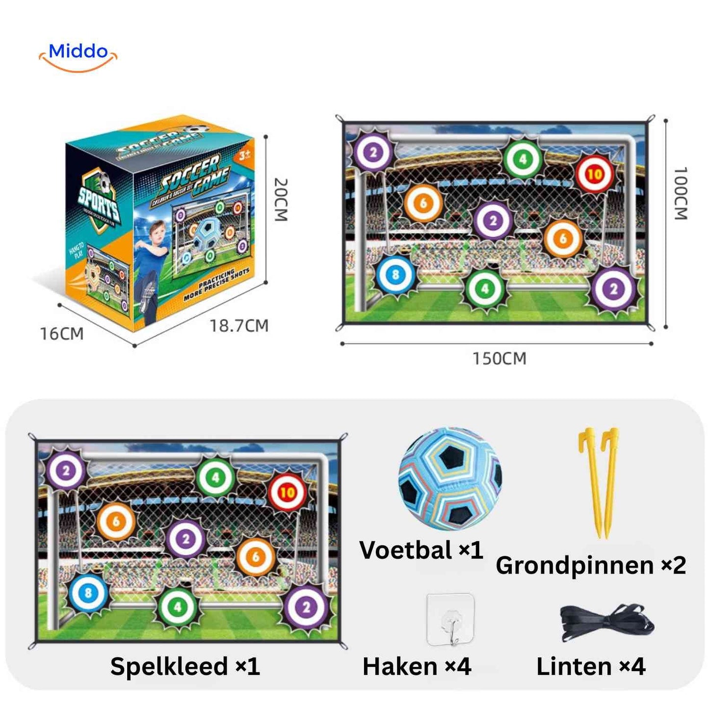 GoalPlay™ Game | Soccer Shooting Game, Hit the Targets and Have Fun for Kids