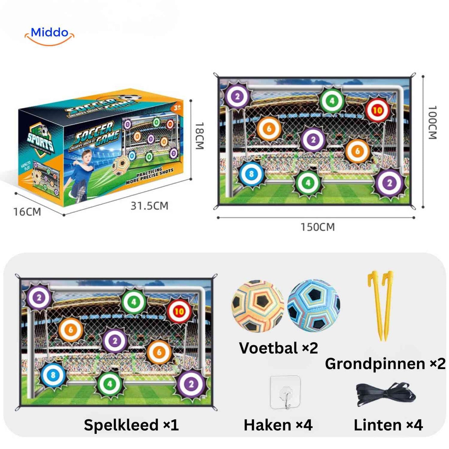 GoalPlay™ Game | Soccer Shooting Game, Hit the Targets and Have Fun for Kids