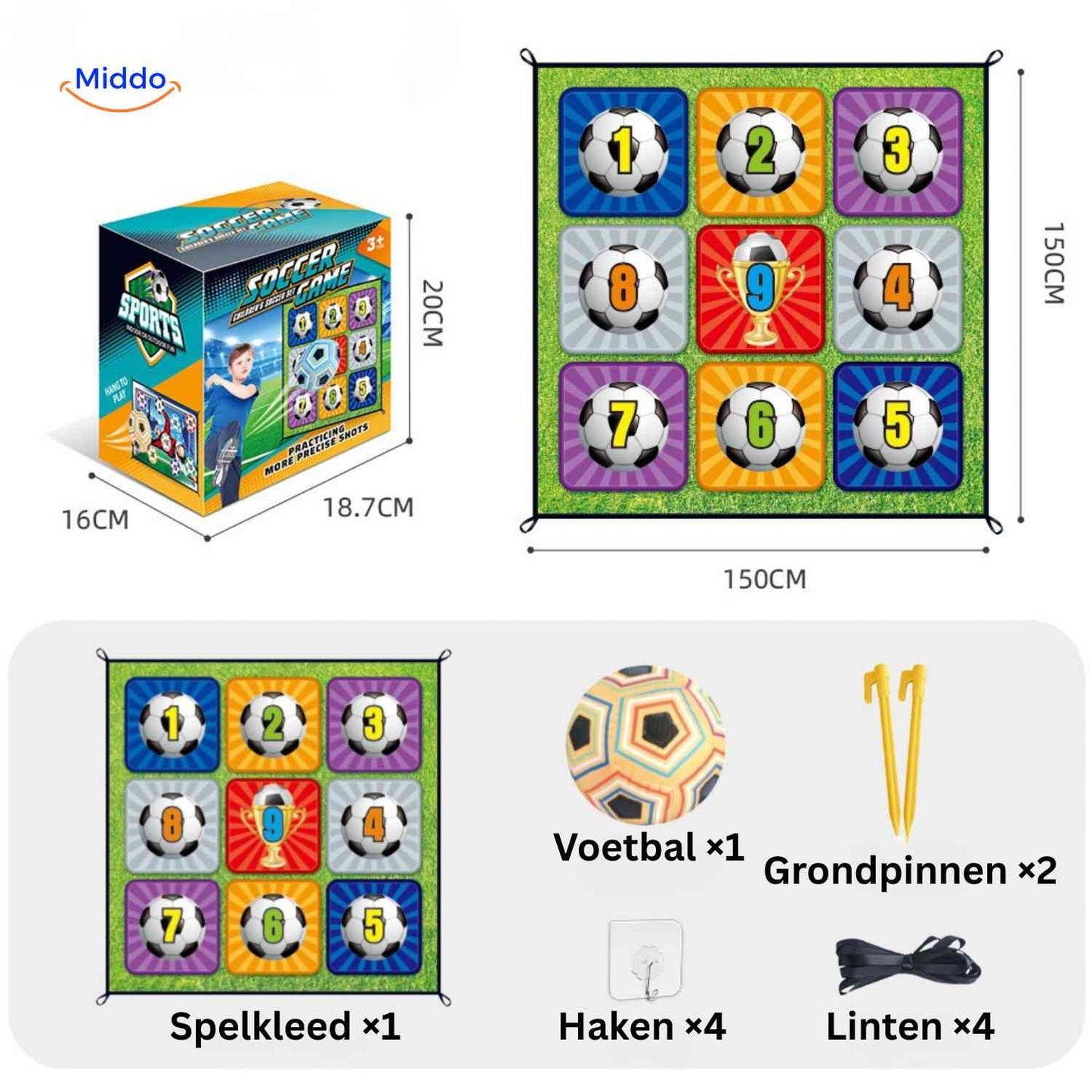 GoalPlay™ Game | Soccer Shooting Game, Hit the Targets and Have Fun for Kids