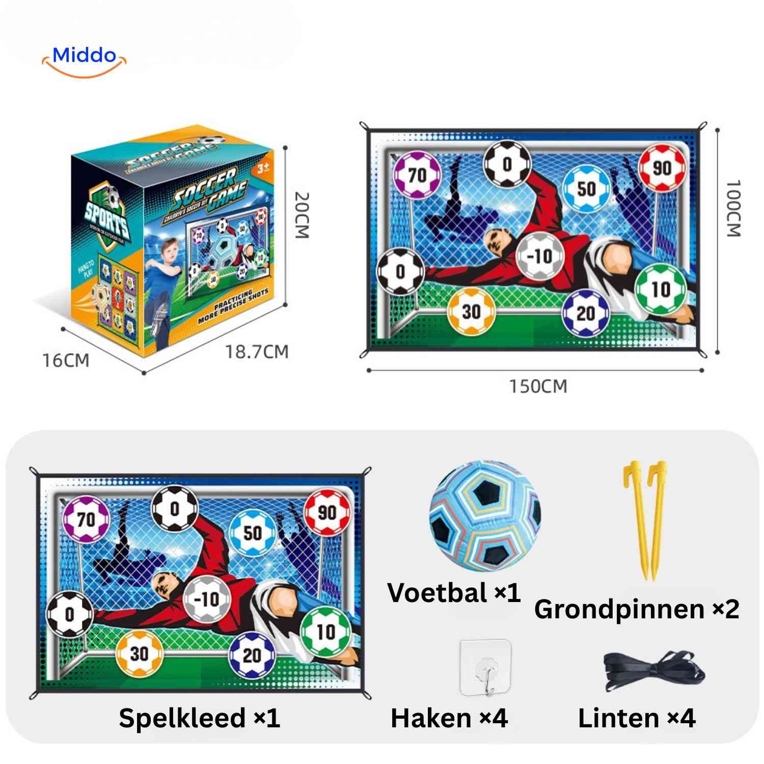 GoalPlay™ Game | Soccer Shooting Game, Hit the Targets and Have Fun for Kids