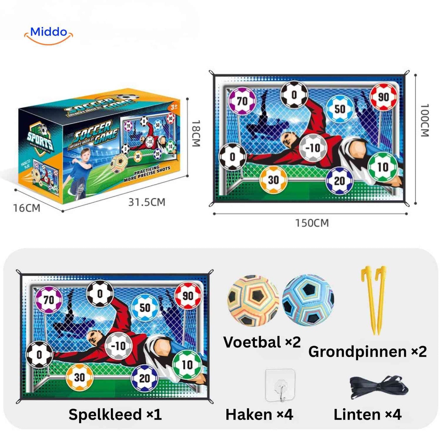 GoalPlay™ Game | Soccer Shooting Game, Hit the Targets and Have Fun for Kids