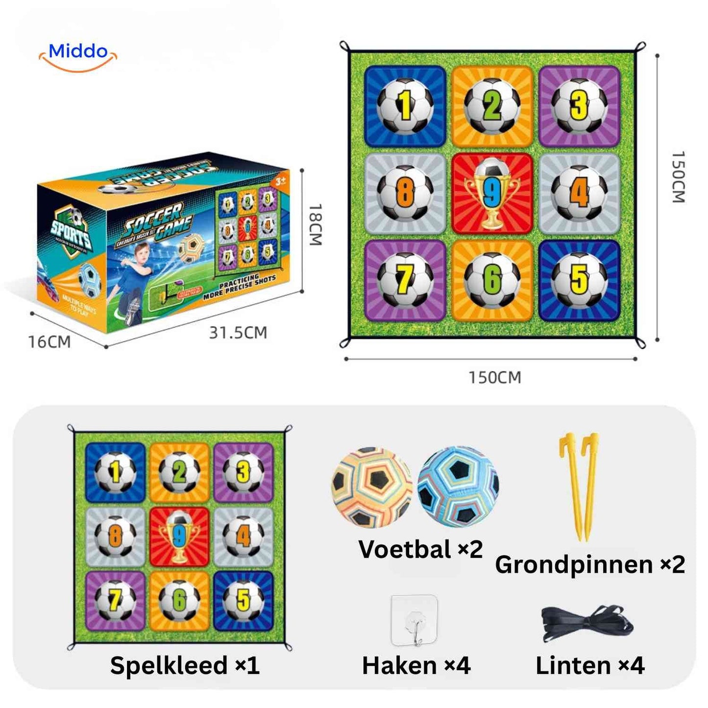 GoalPlay™ Game | Soccer Shooting Game, Hit the Targets and Have Fun for Kids