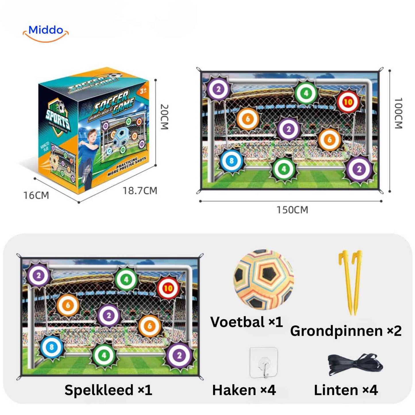 GoalPlay™ Game | Soccer Shooting Game, Hit the Targets and Have Fun for Kids