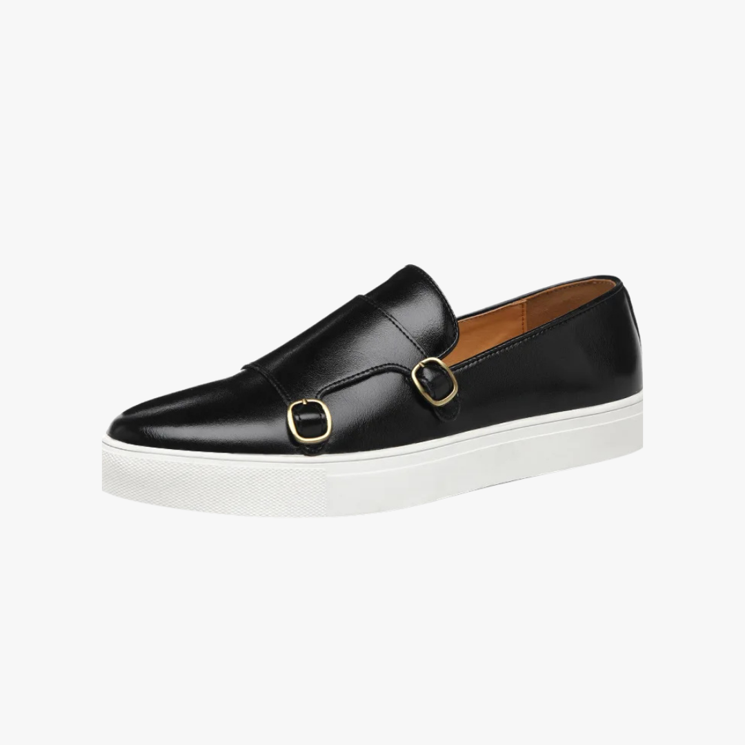 Image of Gregory | Men's Monk Strap Slip-On Loafers