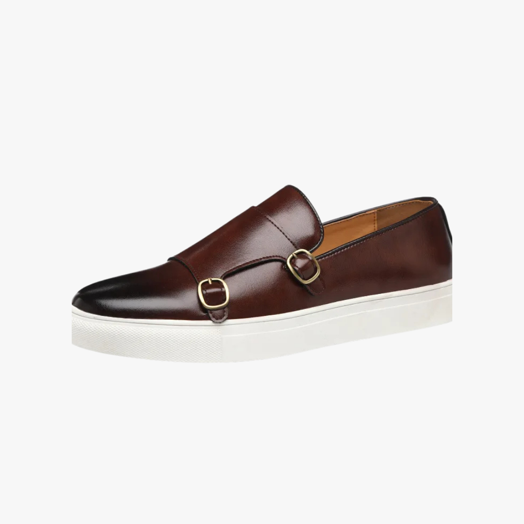 Image of Gregory | Men's Monk Strap Slip-On Loafers