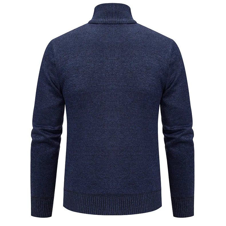 Image of Grover | Men's Full Zip Cardigan Sweater