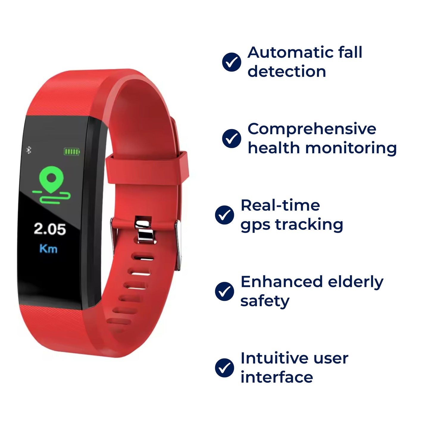GuardianTime | Smartwatch for Seniors – Fall Detection – Health Monitoring – GPS Tracker – Elderly Safety SusanSmith