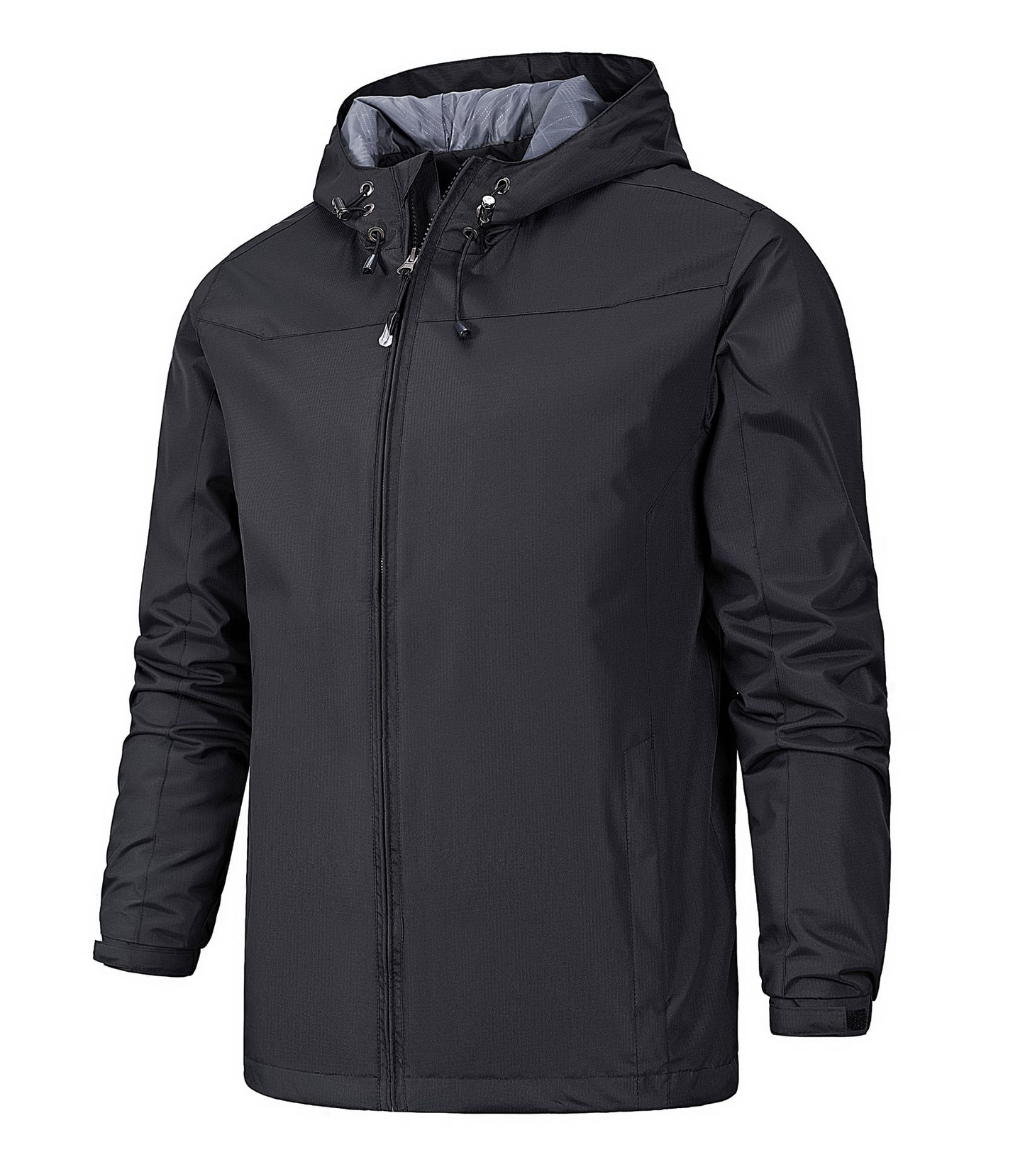 Image of Gus | Men's Zip-Up Hooded Jacket