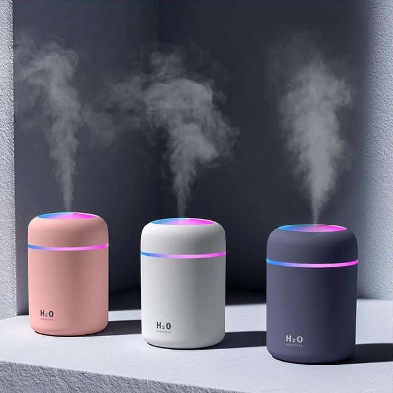 H2O Humidifier with LED Light (Available in Multiple Colors)