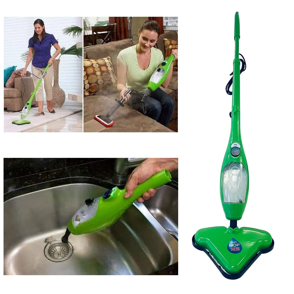 H2O X5 Steam Mop 5-in-1 - Effective Chemical-Free Cleaning