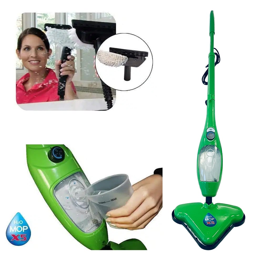 H2O X5 Steam Mop 5-in-1 - Effective Chemical-Free Cleaning