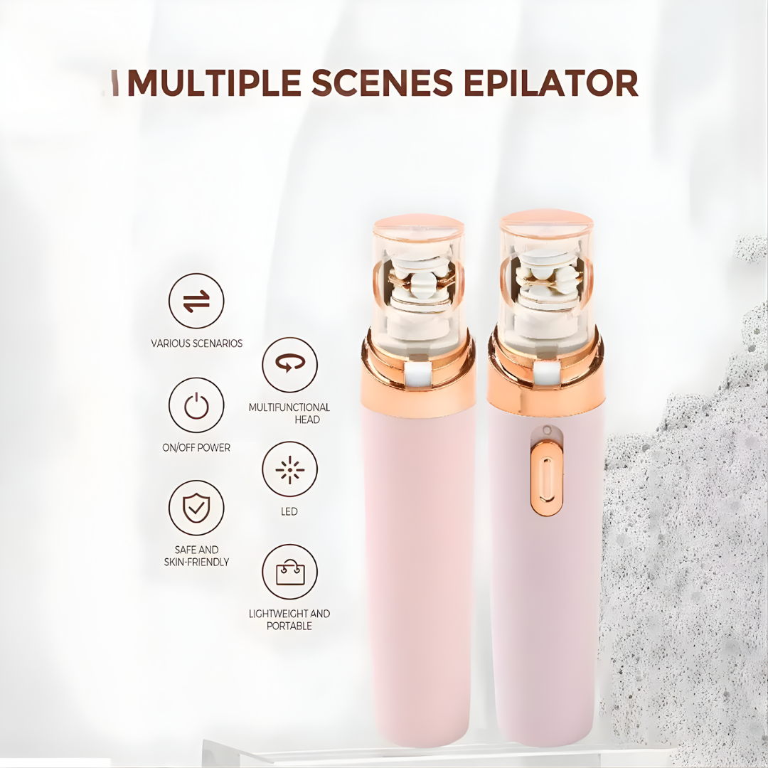 HairRemover: Rechargeable Epilator Pain-Free Electric Hair Removal Device