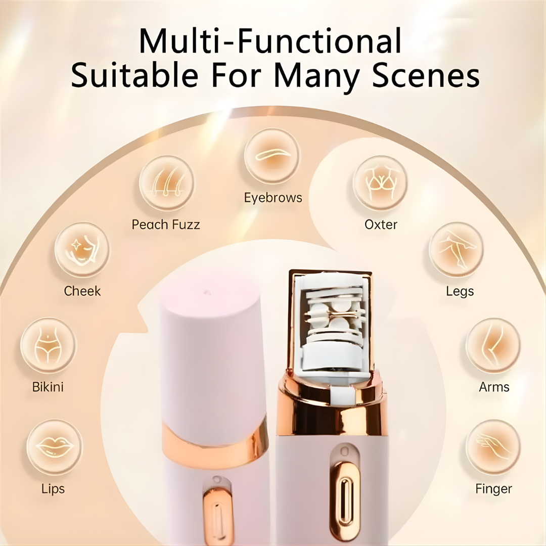 HairRemover: Rechargeable Epilator Pain-Free Electric Hair Removal Device