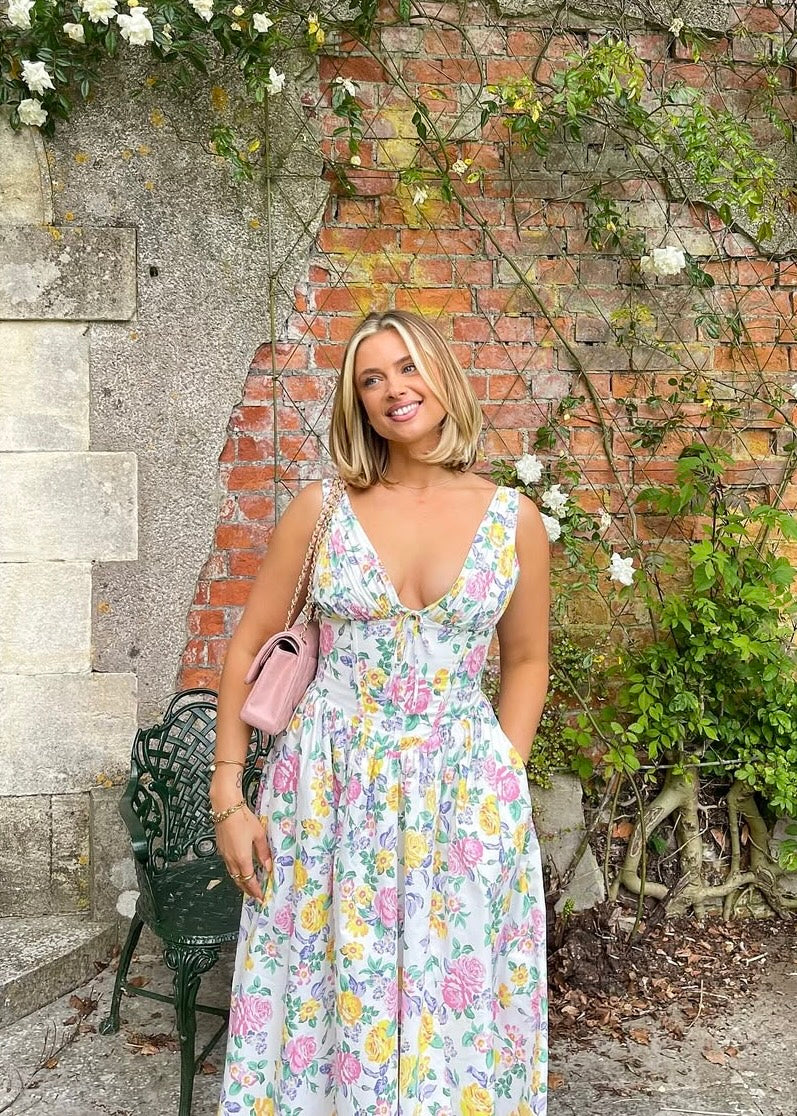 Image of Hallie | Women's Sleeveless A-Line Midi Dress