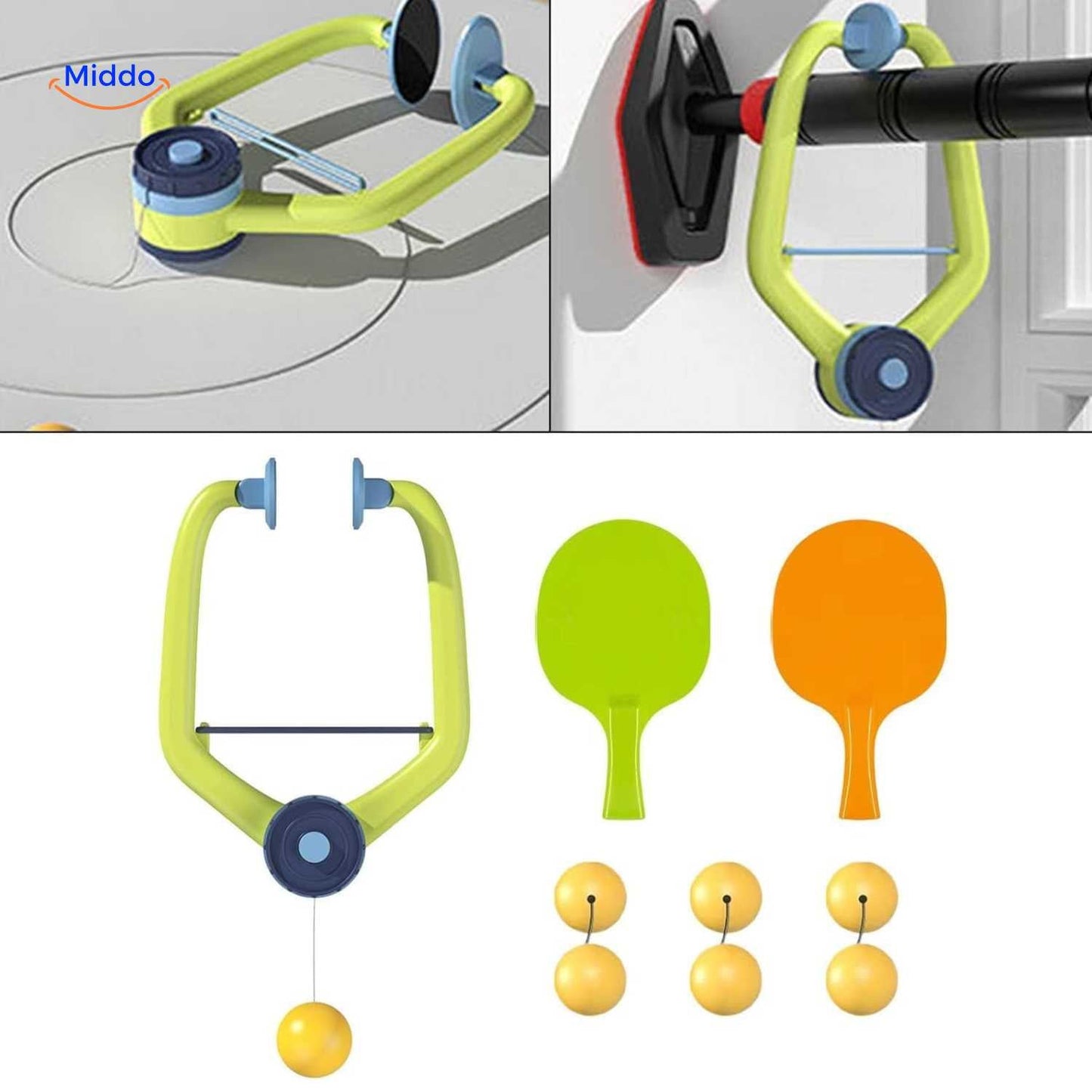 HangingBounce™ Trainer | Table Tennis, Hand-Eye Coordination & Fun!