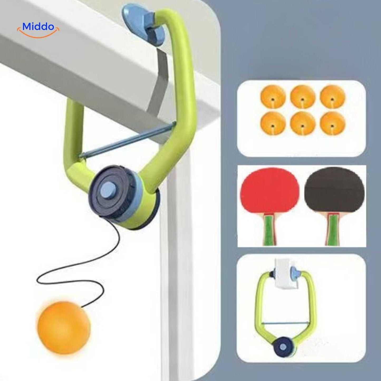 HangingBounce™ Trainer | Table Tennis, Hand-Eye Coordination & Fun!