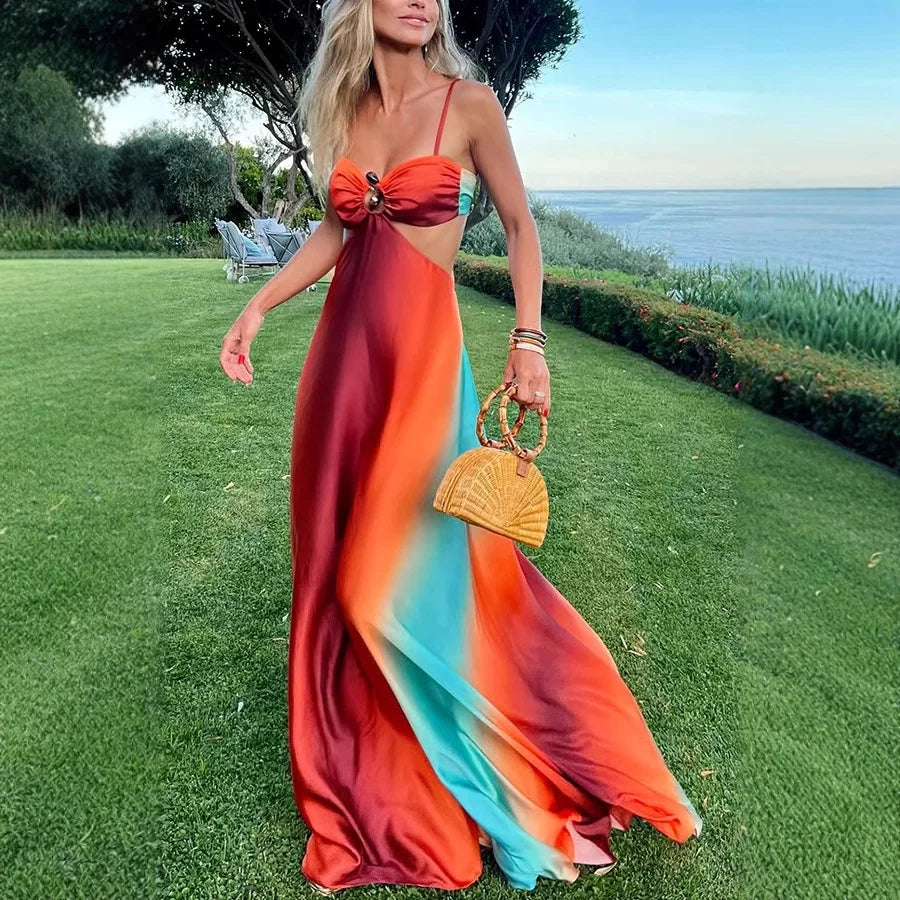 Image of Harmony | Women's Cutout Maxi Dress