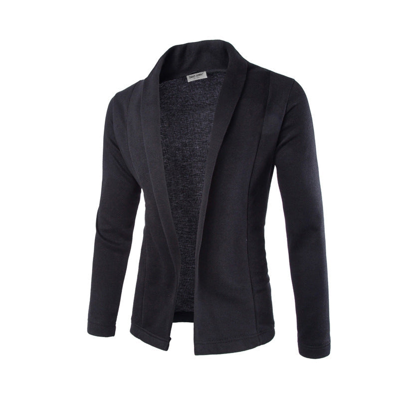 Image of Harrison | Men's Shawl Collar Open Front Cardigan