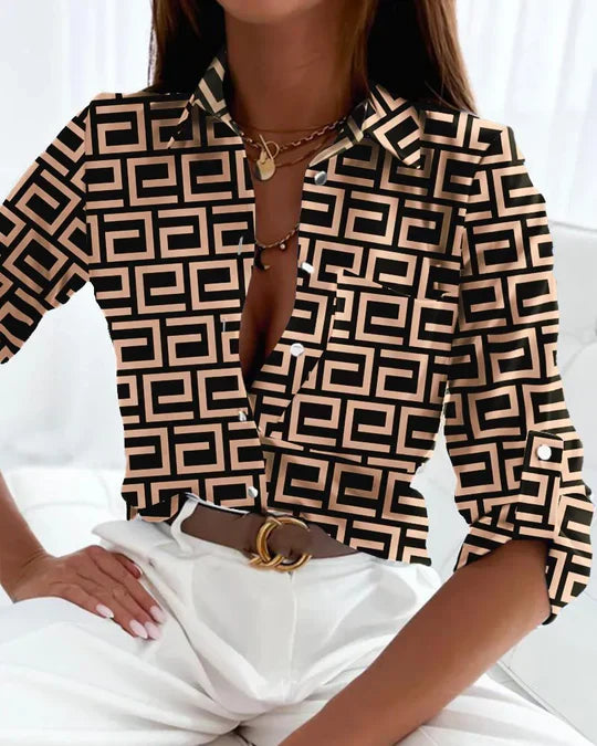 Image of Hazel | Women's Button-Down Shirt