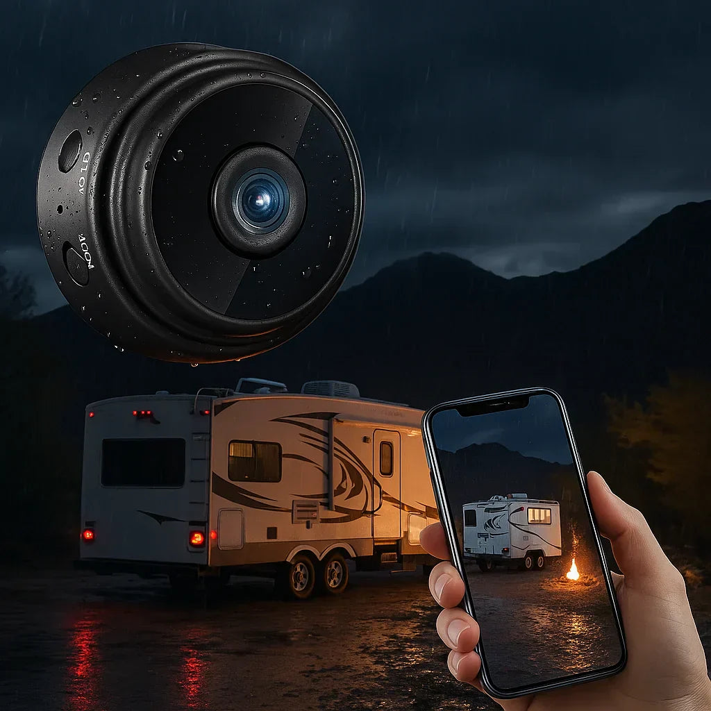 HD Wireless Backup Camera for RVs, Trucks, and Trailers - Night Vision, Waterproof