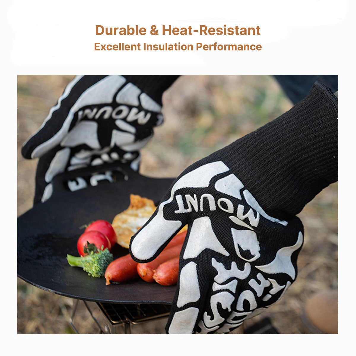 Heat Resistant Outdoor Cooking Gloves