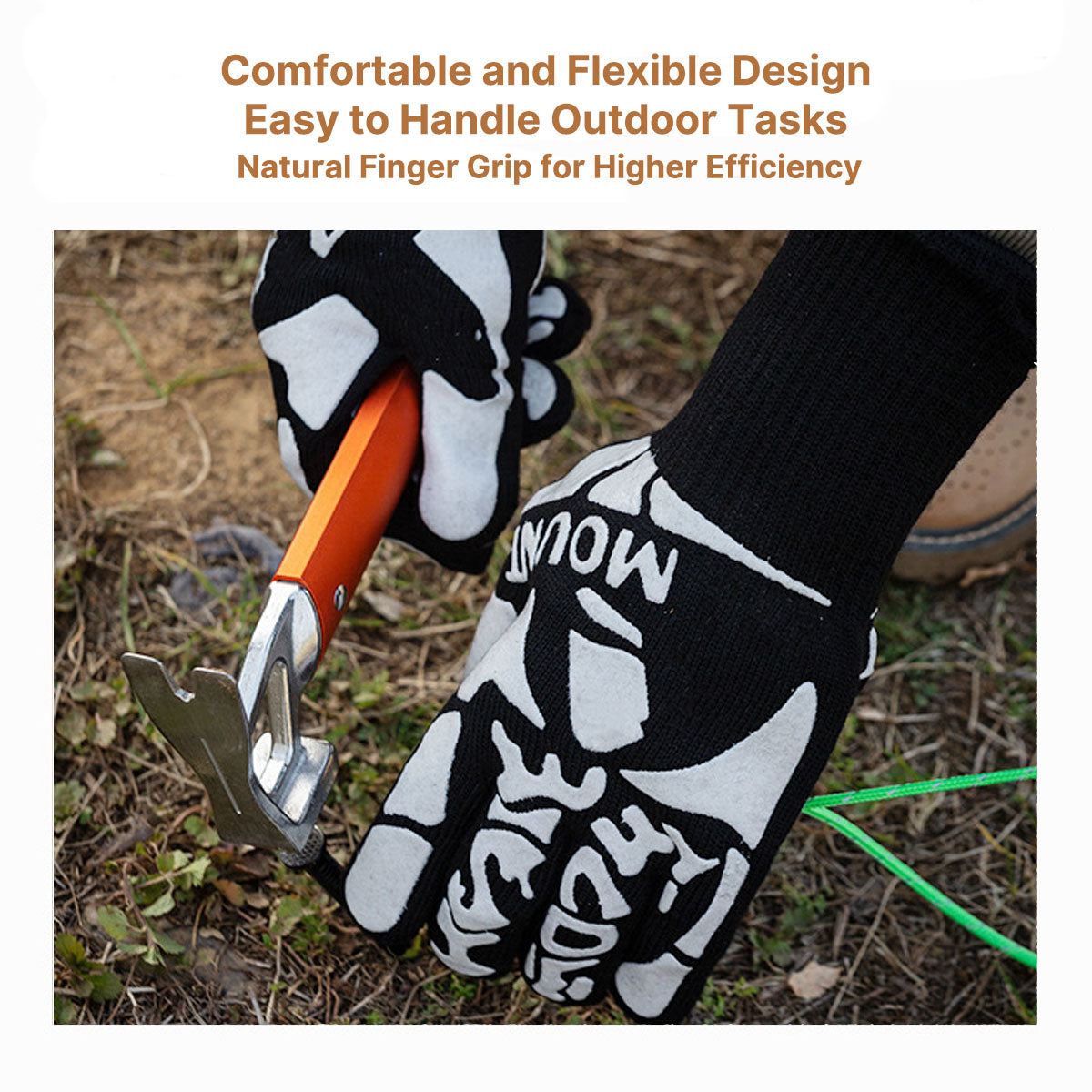 Heat Resistant Outdoor Cooking Gloves