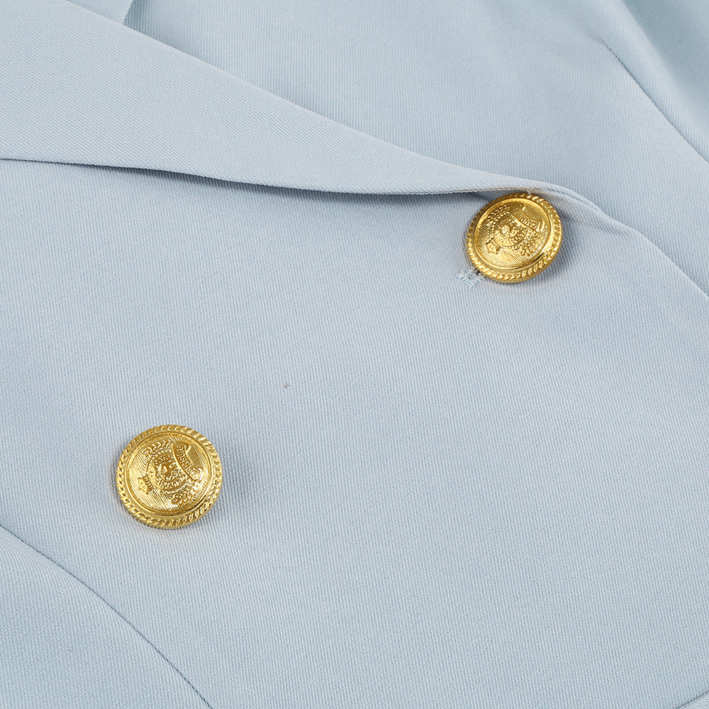 Image of Helen | Women's Double-Breasted Mini Dress